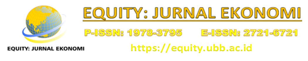 Equity: Jurnal Ekonomi